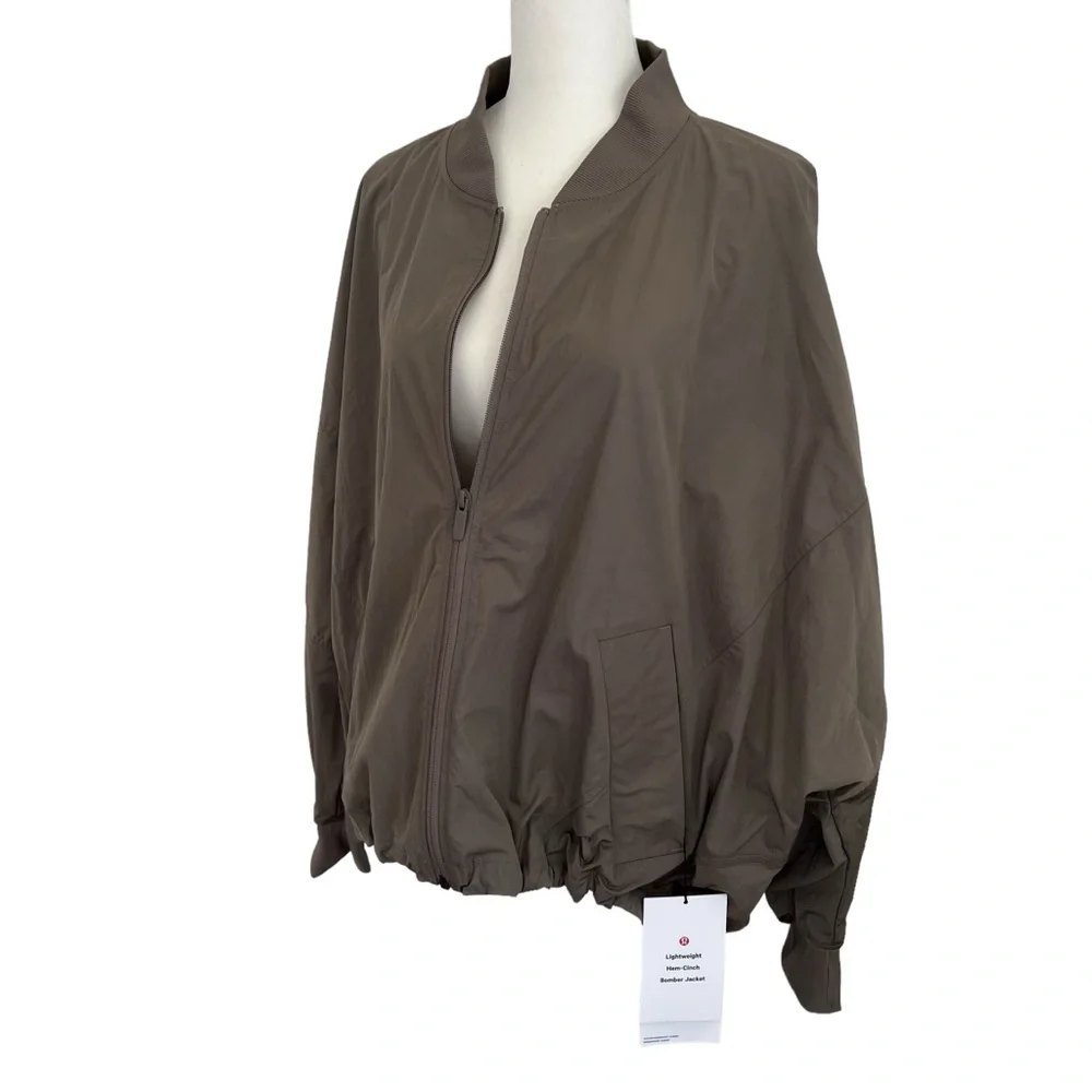 NEW lululemon Lightweight Hem-Cinch Bomber Jacket - Picture 2 of 10
